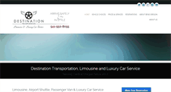 Desktop Screenshot of destinationtransportation.com